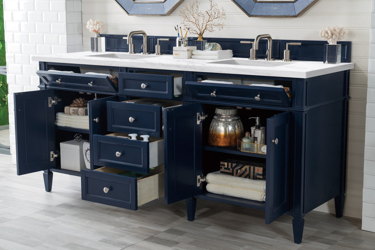 Brittany 72" Double Vanity Cabinet