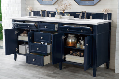 Brittany 72" Double Vanity Cabinet