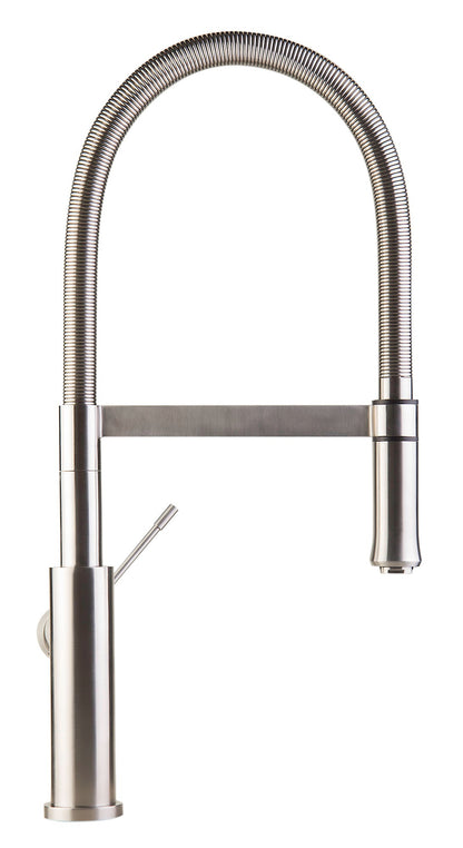 ALFI brand  AB2015 Brushed Gooseneck Single Hole Faucet