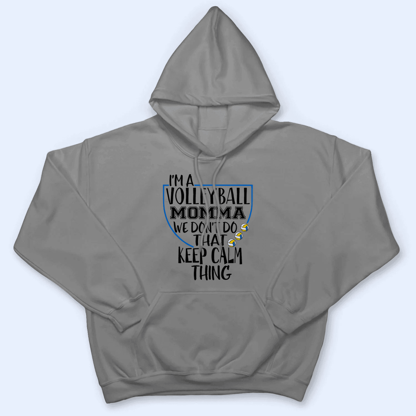 We don't do that keep calm thing - Baseball/Softball - Personalized Custom T Shirt - Gift for Grandma/Nana/Mimi, Mom, Wife, Grandparent