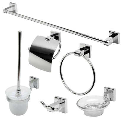 ALFI brand AB9509 6 Piece Matching Bathroom Accessory Set