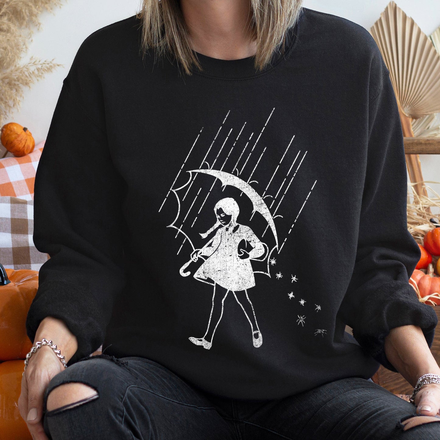 Wednesday Salty Halloween Sweatshirt