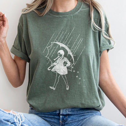 Wednesday Be Salty Retro Halloween Comfort Colors Tshirt
