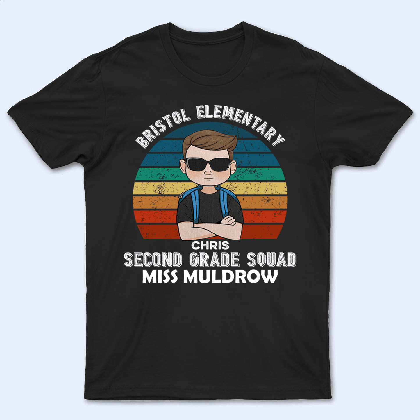 Custom Kid Shirt for First Day, Back To School | Personalized Gift for Student, Son, Daughter | Kindergarten, Pre-K, Preschool
