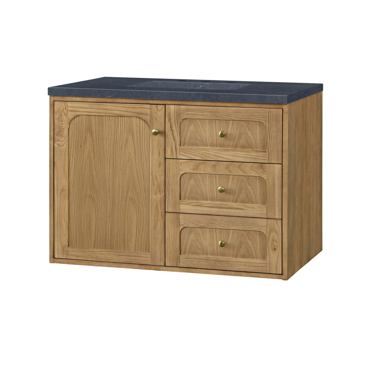 Laurent 36" Single Vanity Cabinet, Light Natural Oak