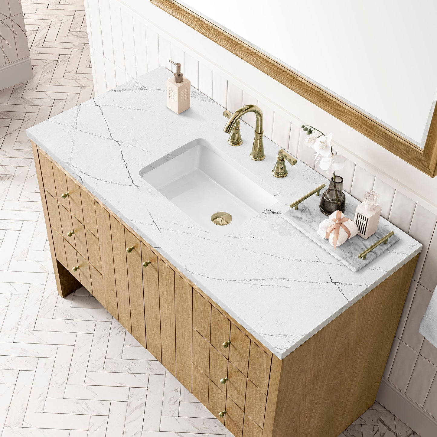 Hudson 48" Single Vanity Cabinet