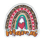 Small Flex Magnet - Mama Leopard Rainbow