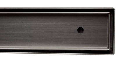 ALFI brand  ABLD24A 24" Long Modern Stainless Steel Linear Shower Drain w/o Cover