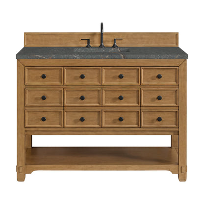 Malibu 48" Single Vanity, Amber Birch