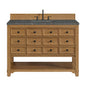 Malibu 48" Single Vanity, Amber Birch