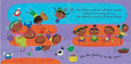 Wheels on the Bus Paperback with Audio & Video