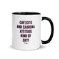 Cafecito and Cabrona Attitude Latina Mug Color Inside