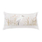 White Egret Indoor Throw Pillow