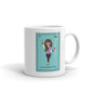 La Trabajadora Social Mexican Loteria Card Latina Mug