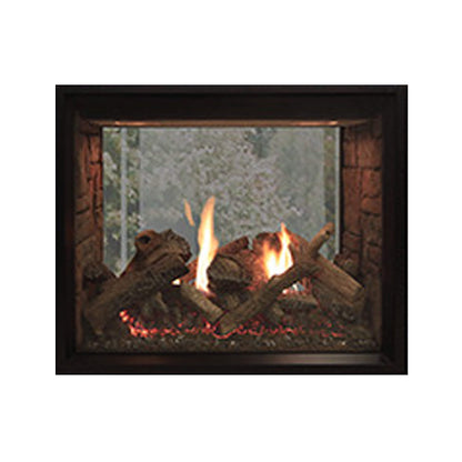 White Mountain Hearth Rushmore 40" TruFlame Clean Face Natural Gas Direct Vent Fireplace [DVCT40CSP95N] (SAK34829)