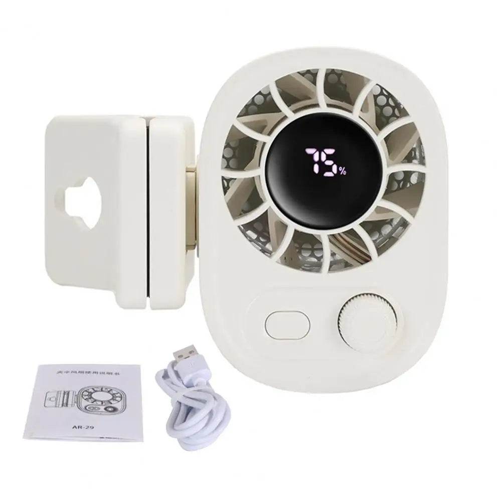 Chill Anywhere: USB Rechargeable Cooling Fan