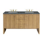 Hudson 60" Double Vanity Cabinet