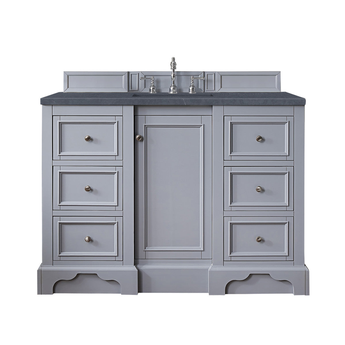 De Soto 48" Single Vanity Cabinet, Bright White