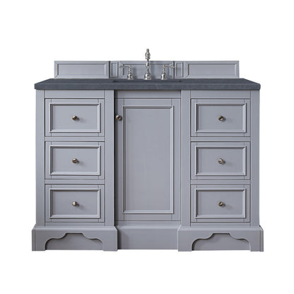 De Soto 48" Single Vanity Cabinet, Bright White