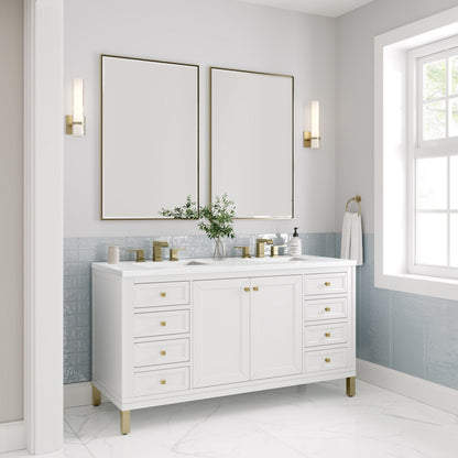 Chicago 60" Double Vanity