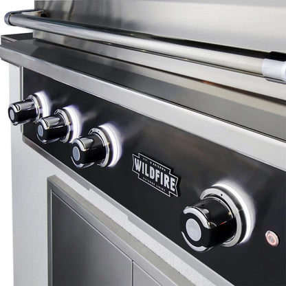 Wildfire Outdoor Living Ranch Pro 304 Stainless Steel Natural Gas Grill, 30" (WF-PRO30G-RH-NG) (SAK25374)