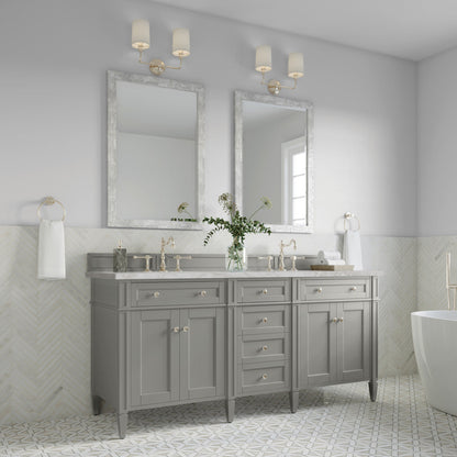 Brittany 72" Double Vanity Cabinet