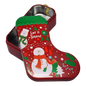 Christmas Stocking Cookie Tin Ornament - Let it Snow