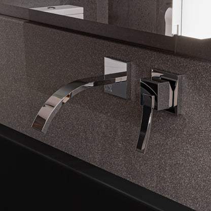 ALFI brand AB1256 Single Lever Wallmount Bathroom Faucet
