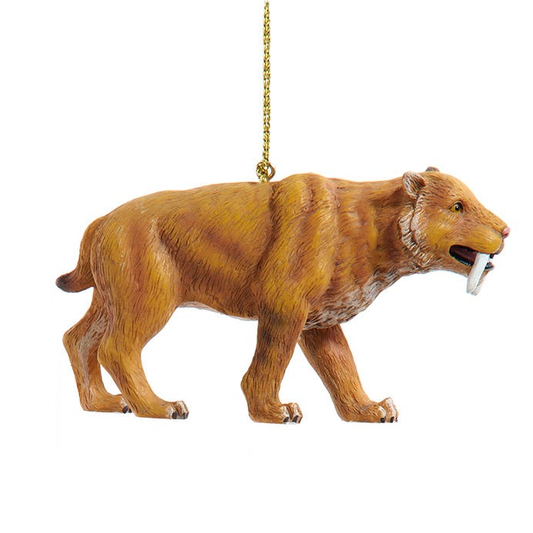 Sabretooth Tiger Ornament