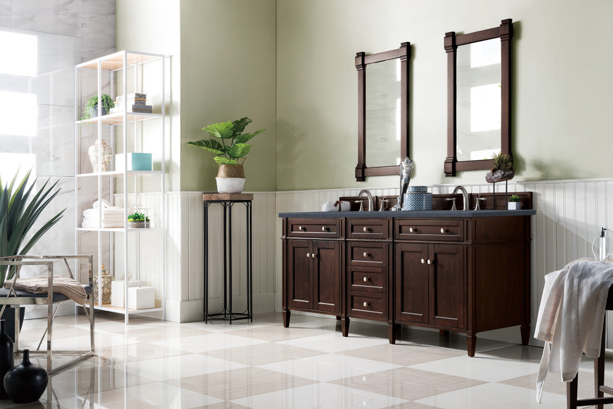 Brittany 72" Double Vanity Cabinet