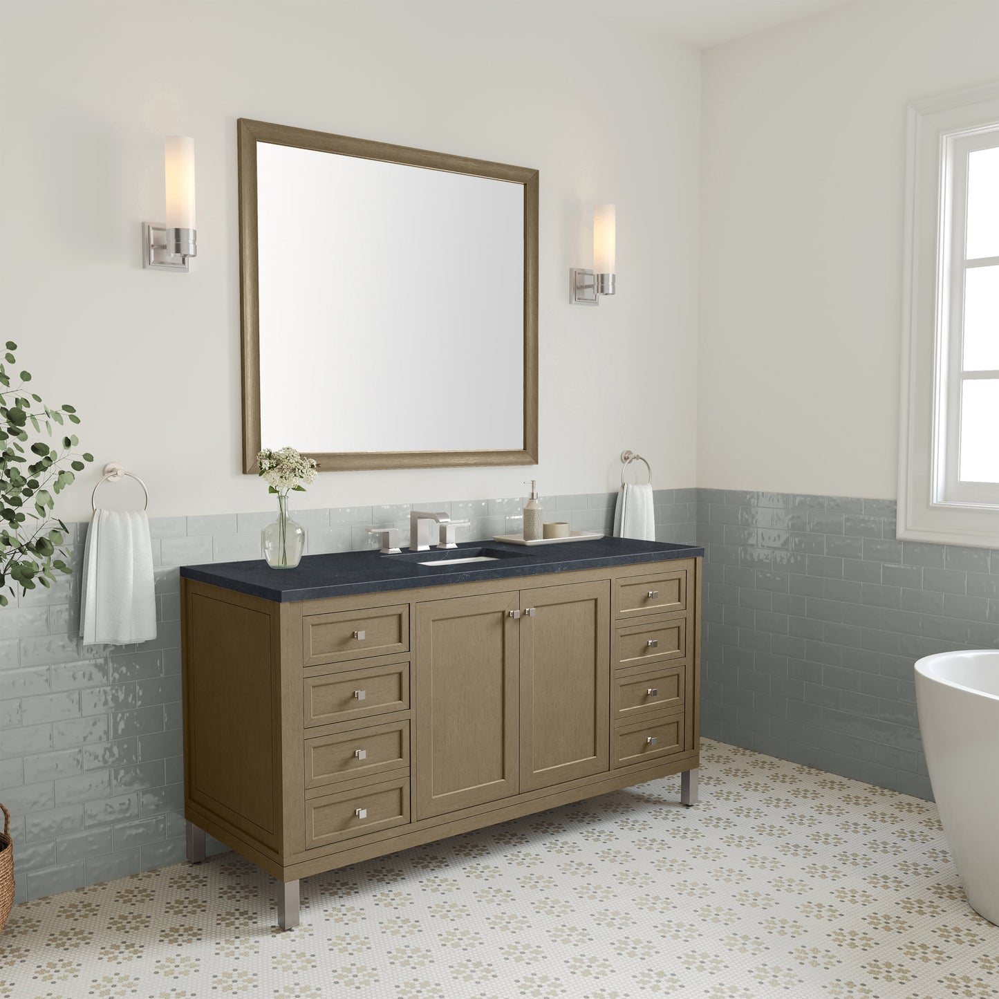 Chicago 60" Single Vanity