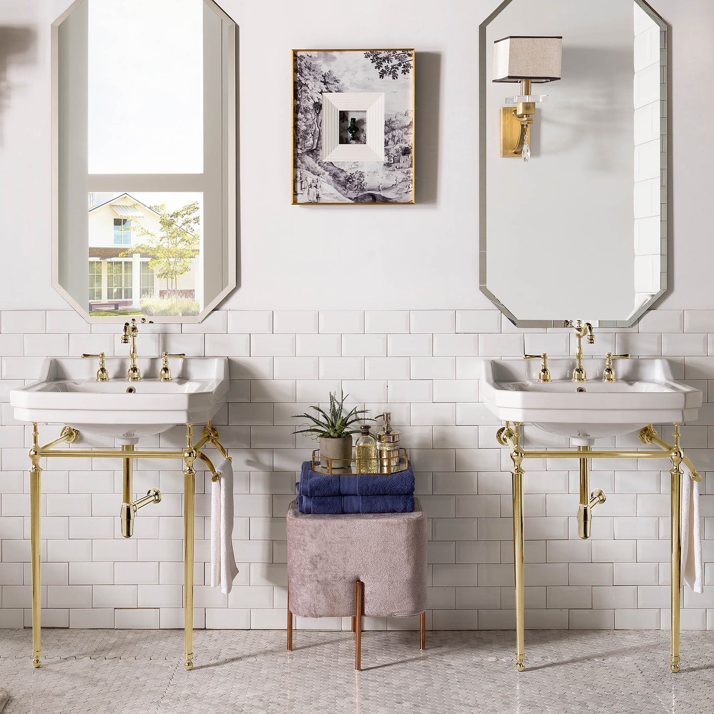 Wellington 24" Single Console Single Sink w/ Stand