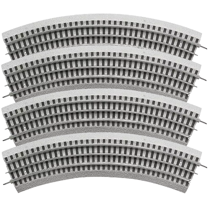 O-Gauge FasTrack  O36 Curve - 4 Pack