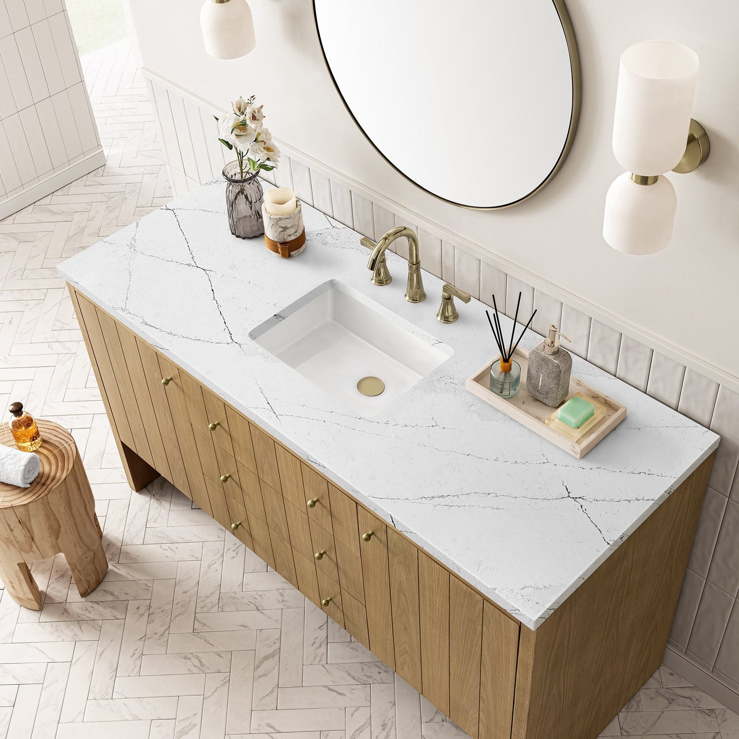 Hudson 60" Single Vanity Cabinet
