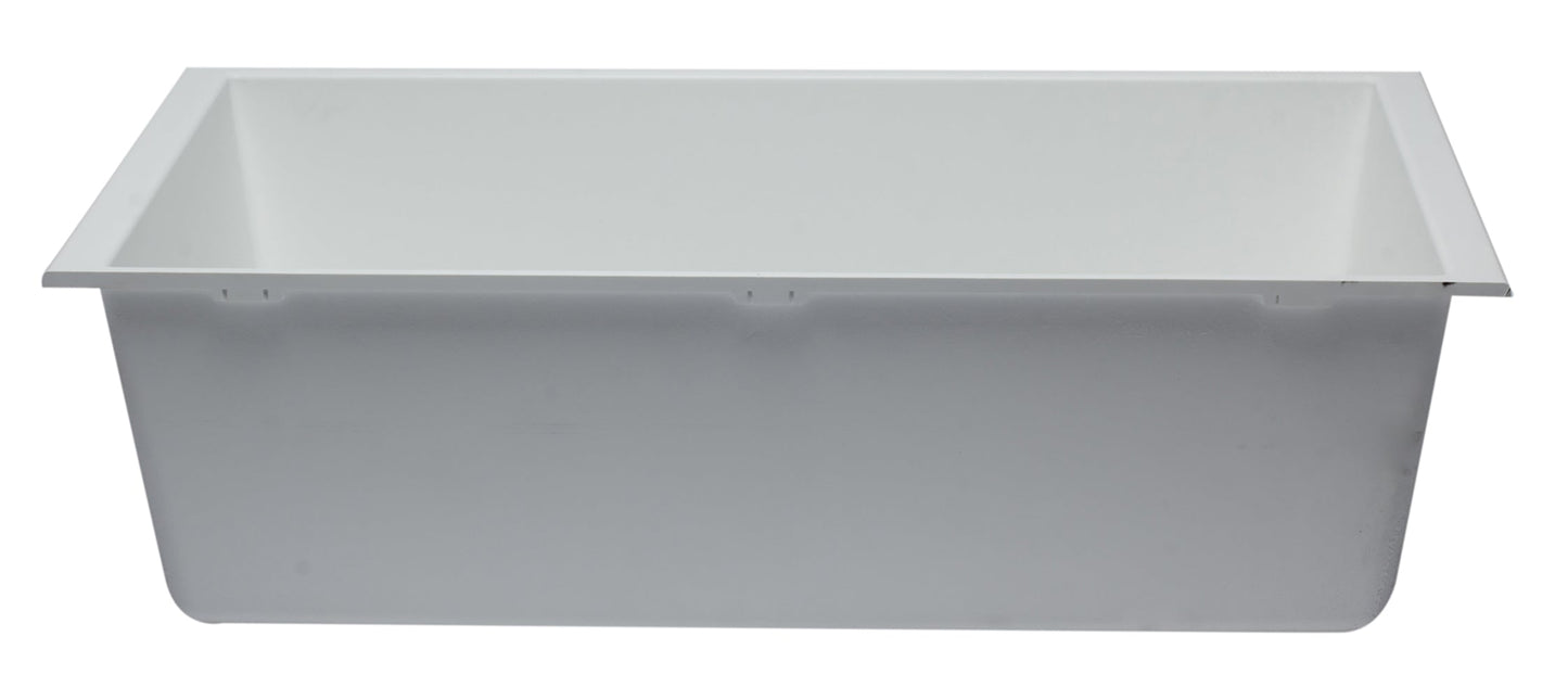ALFI brand AB3322UM 33" Single Bowl Undermount Granite Composite Kitchen Sink
