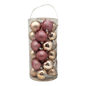 60MM 30 Count Shatterproof - Pink Coral