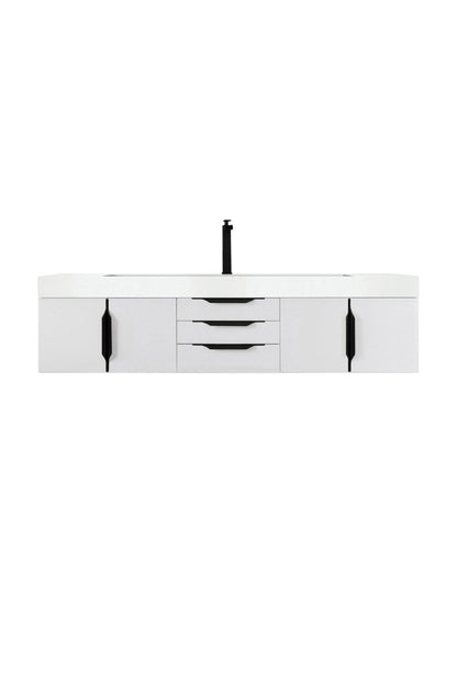 Columbia 72" Single Wall Mount Vanity Cabinet