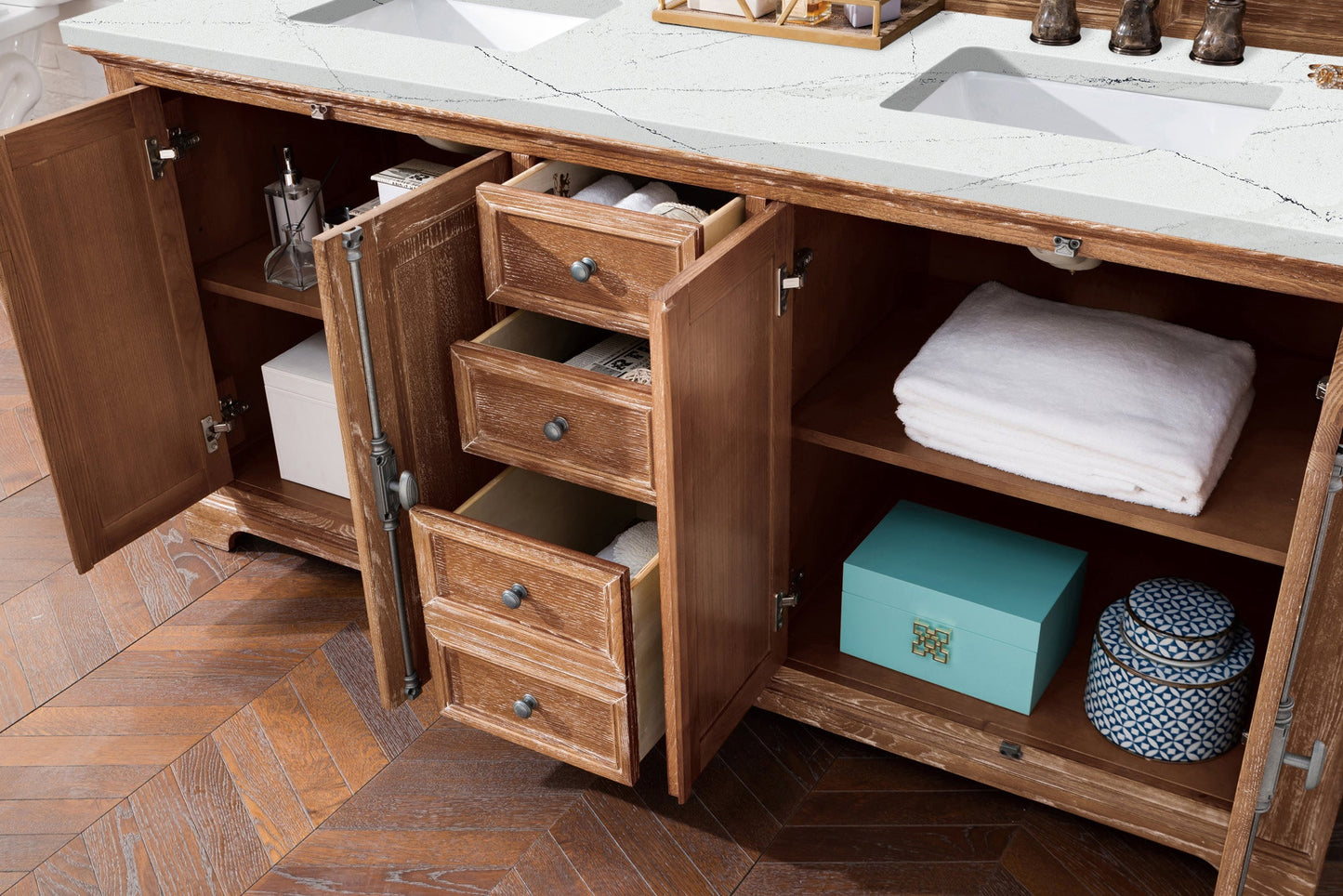 Providence 72" Double Vanity Cabinet