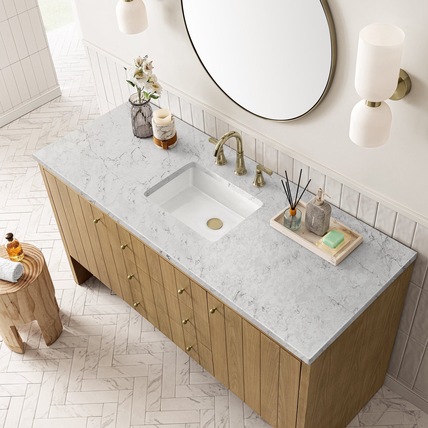 Hudson 60" Single Vanity Cabinet