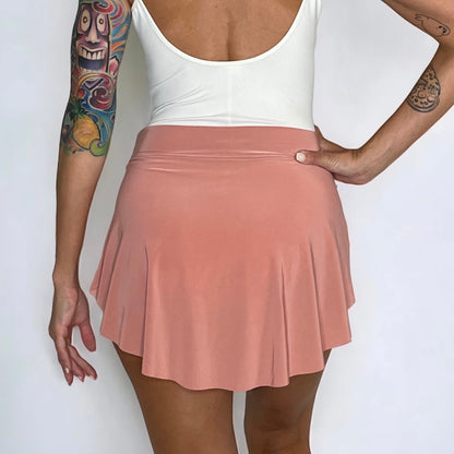 Dusty Rose Ballet Pull On Skirt - Demi