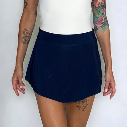 Navy Blue Ballet Pull On Skirt - Demi