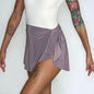 Light Purple Ballet Wrap Skirt -  Lavender Mist Demi Skirt