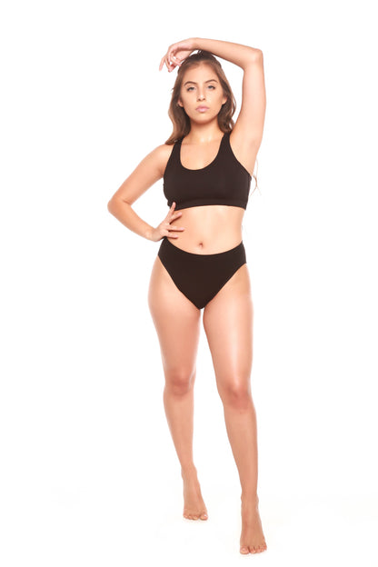 New Women's Bamboo/Cotton High Leg Brief Style Underwear