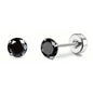 Women's Cubic Zirconia Surgical Stainless Steel Flat Back Earrings