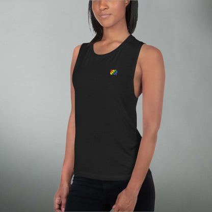 Pride Women's Sport Flow-Force Muscle Tank