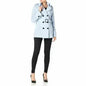 Womens Spring/Summer Double Breasted Short Belted Coat (1710-SP)
