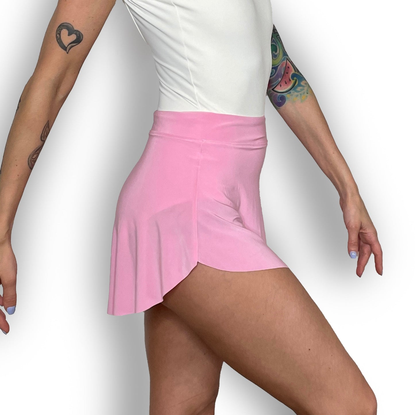 Cotton Candy Pink Ballet Pull On Skirt - Demi