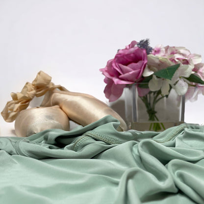 Pistachio Light Green Ballet Pull On Skirt - Demi