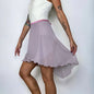 Light Purple Chiffon Ballet Wrap Skirt - Lavender Mist Contemporary Skirt