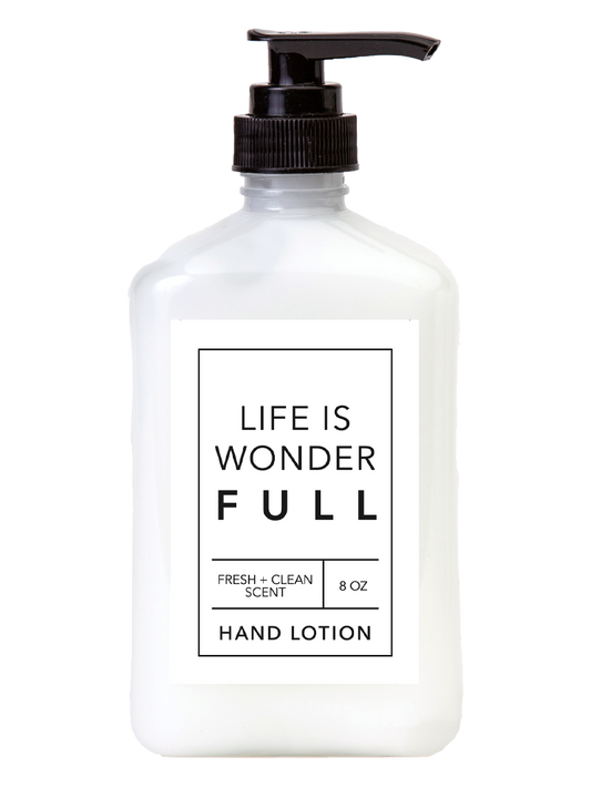 Wonderfull 8 oz Hand Lotion